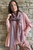 Classic Portobello Scarf Plum **